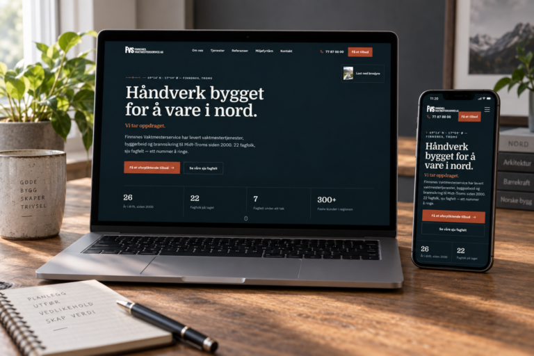Forhåndsvisning av Finnsnes Vaktmesterservice AS